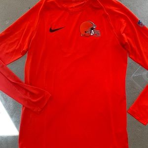 Cleveland Browns Drifit Nike Longsleeve